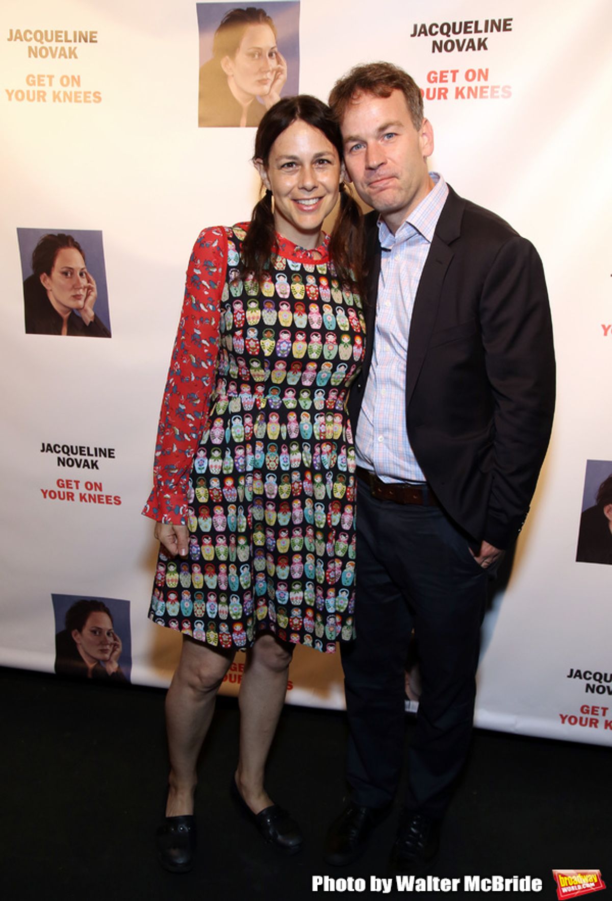 Jen Stein and Mike Birbiglia  at 