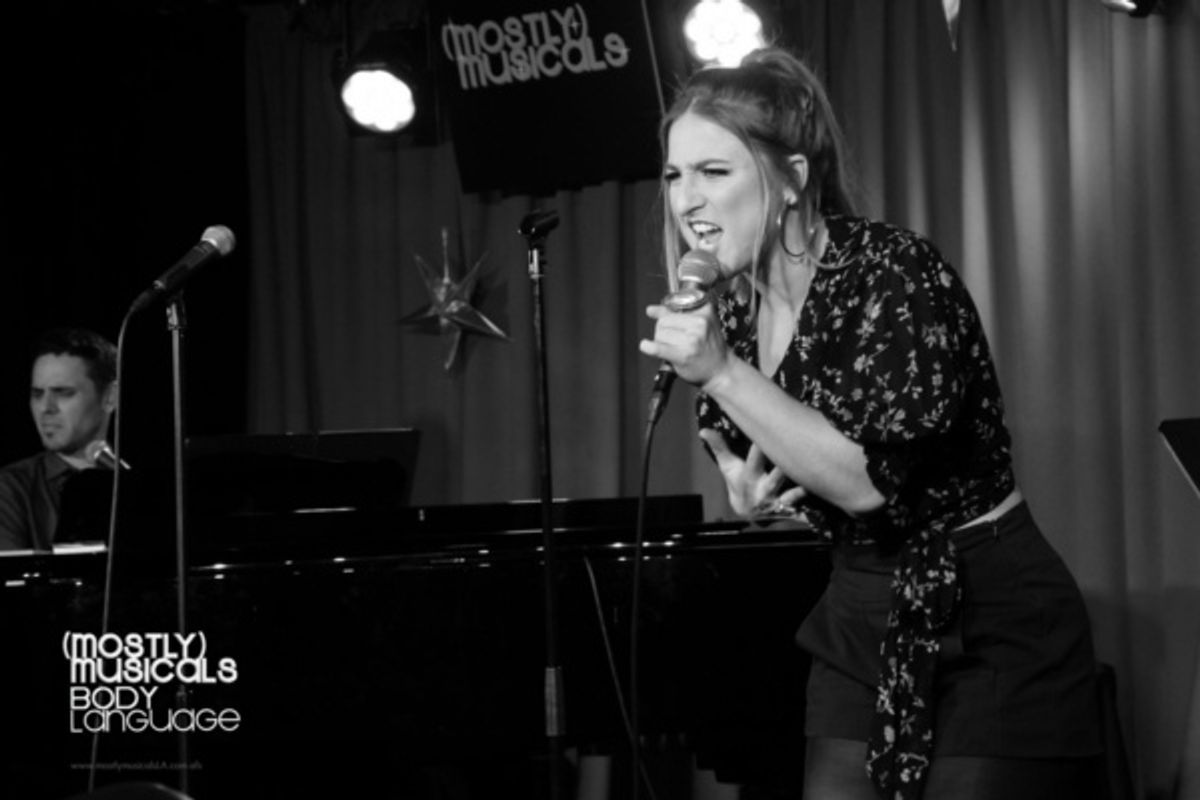 Gregory Nabours and Bella Hicks at 