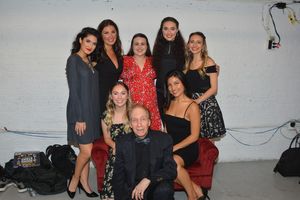 Scott Siegel with Didi Romero, Gabrielle Baker, Luana Psaros, Bettina Lobo, Victoria Kemp, Esmeralda Garza and Mara Friedman @ BroadwayWorld Scott Siegel with Didi Romero, Gabrielle Baker, Luana Psaros, Bettina Lobo, Victoria Photo