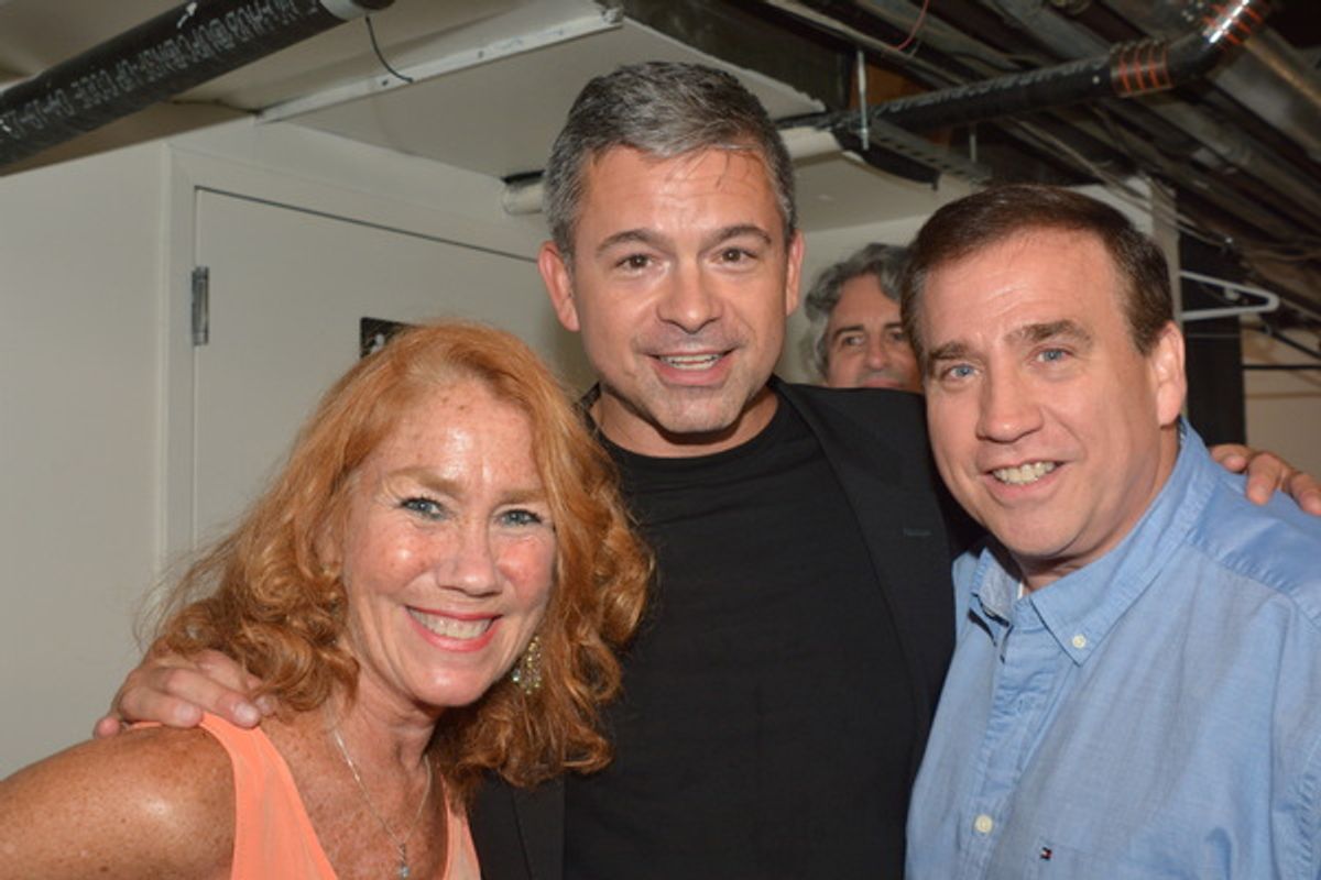 Creative Team-Sue Delano (Choreoghraper), John Fischer (Musical Director) and Bill Daugherty (Vocal Coach) at 