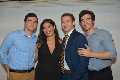 Wagner College Students-John Drinkwater, Gabrielle Baker, Albert Nelthropp and Matthe Photo