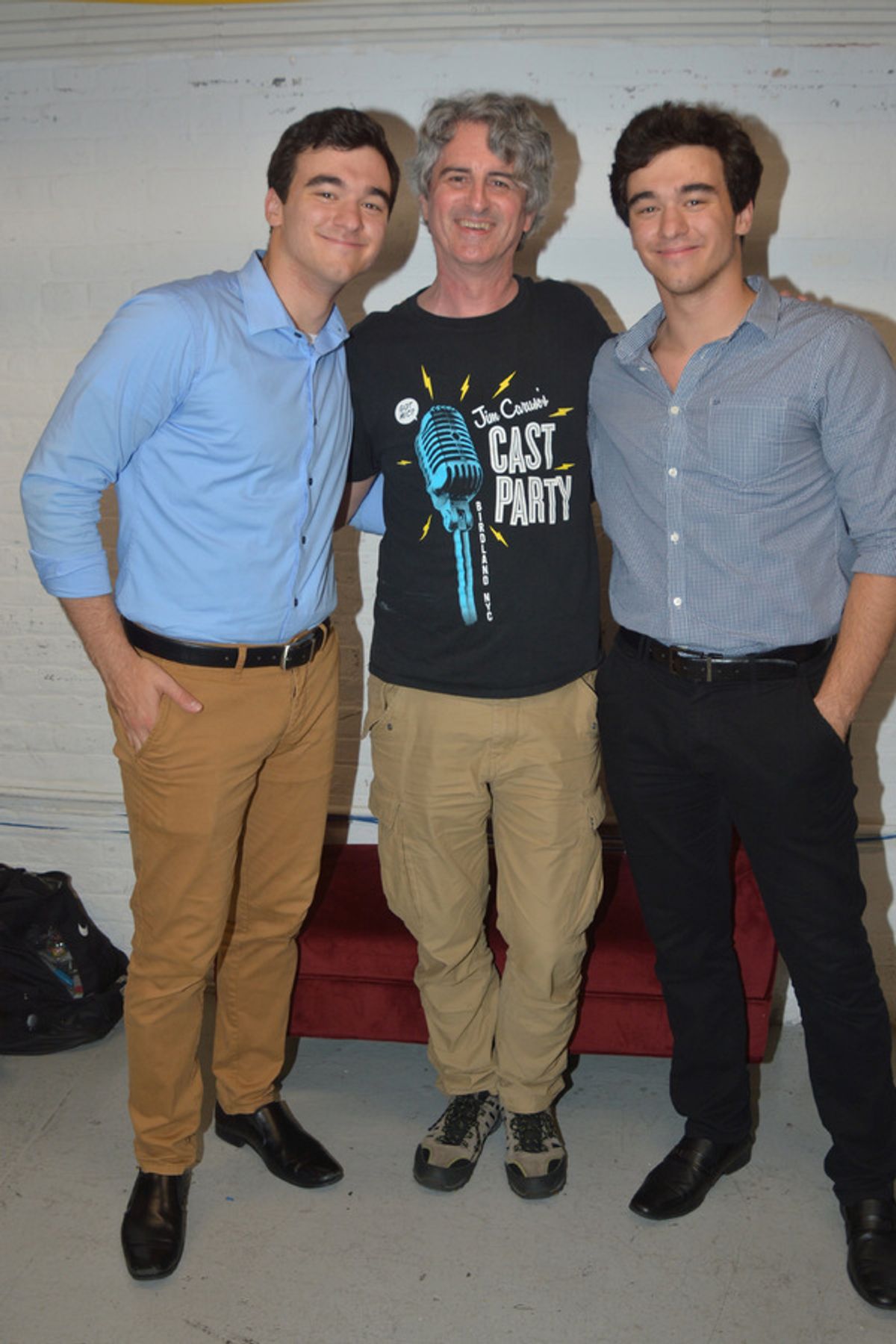 John Drinkwater, Rick Hinkson and Matthew Drinkwater at 