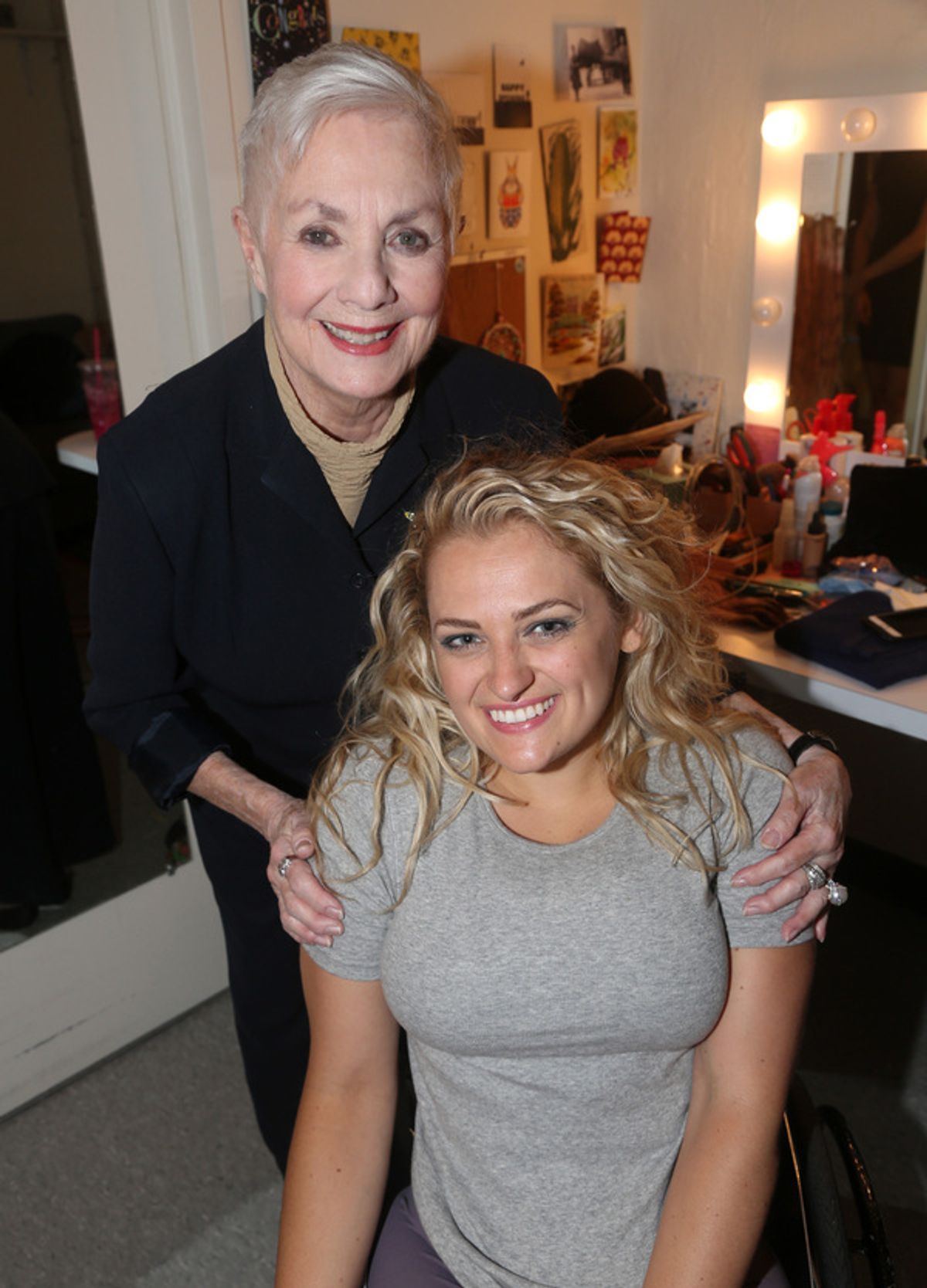 Shirley Jones and Ali Stroker at 