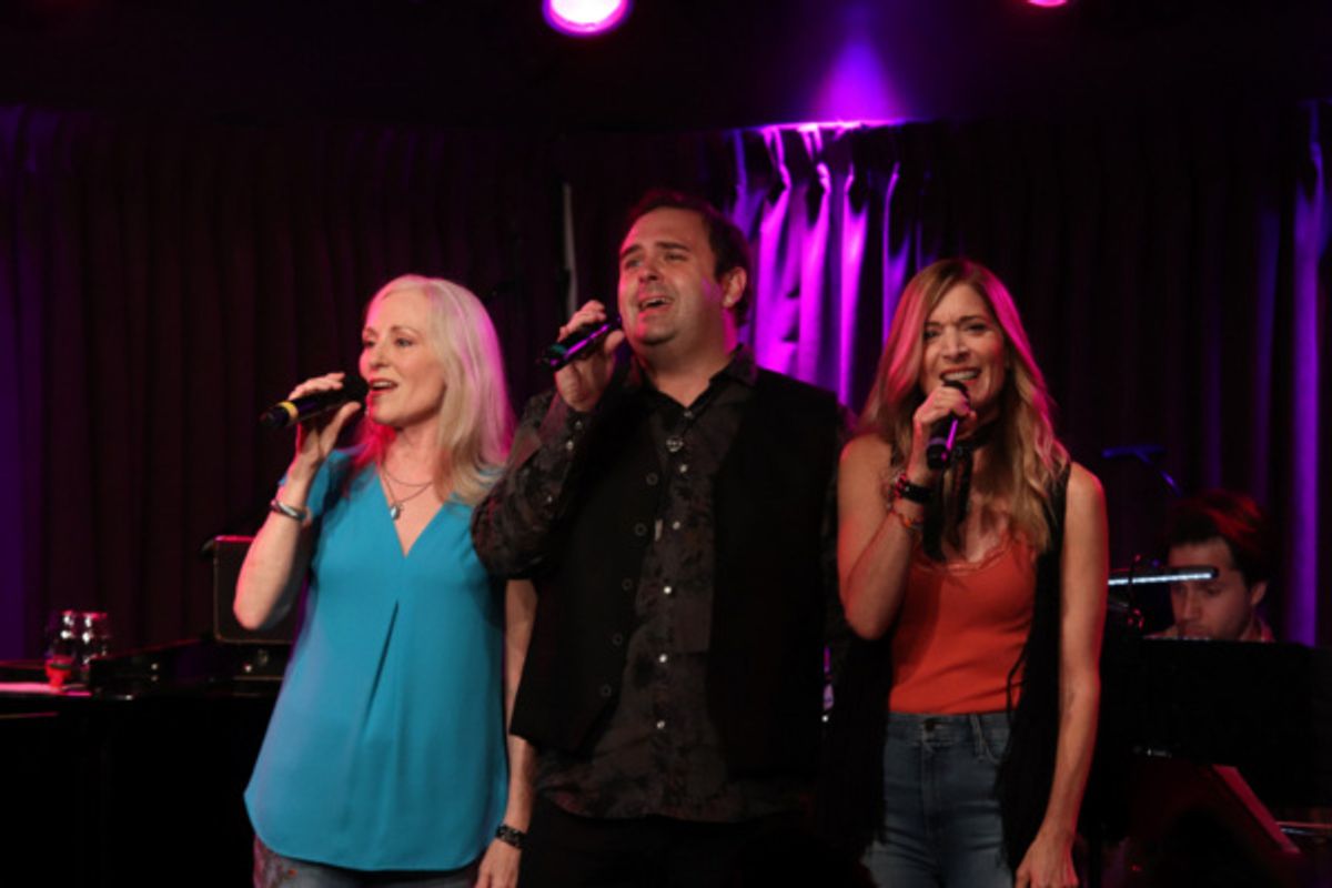 Elizabeth Ward Land, Joel Waggoner, Catherine Porter at 