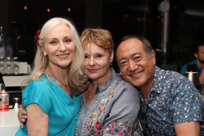 Elizabeth Ward Land, Linda Balgord, Alan Muraoka Photo