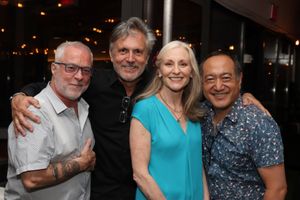Herb Perry, Ken Land, Elizabeth Ward Land and Alan Muraoka Photo