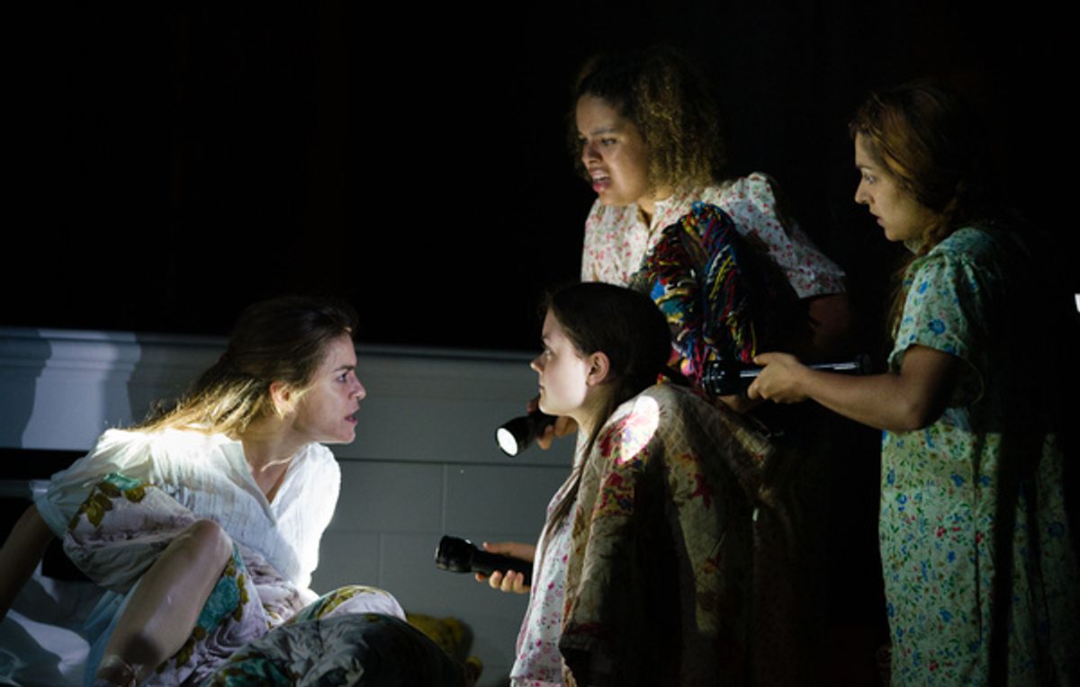 Rebecca Collingwood, Francesca Mills, Renee Lamb, Mirabelle Gremaud at 