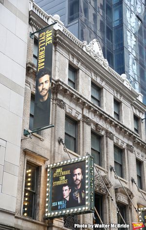 "Sea Wall / A Life" starring Jake Gyllenhaal and Tom Sturridge at the Hudson Theatre @ BroadwayWorld "Sea Wall / A Life" starring Jake Gyllenhaal and Tom Sturridge at the Hudson Theatre Photo