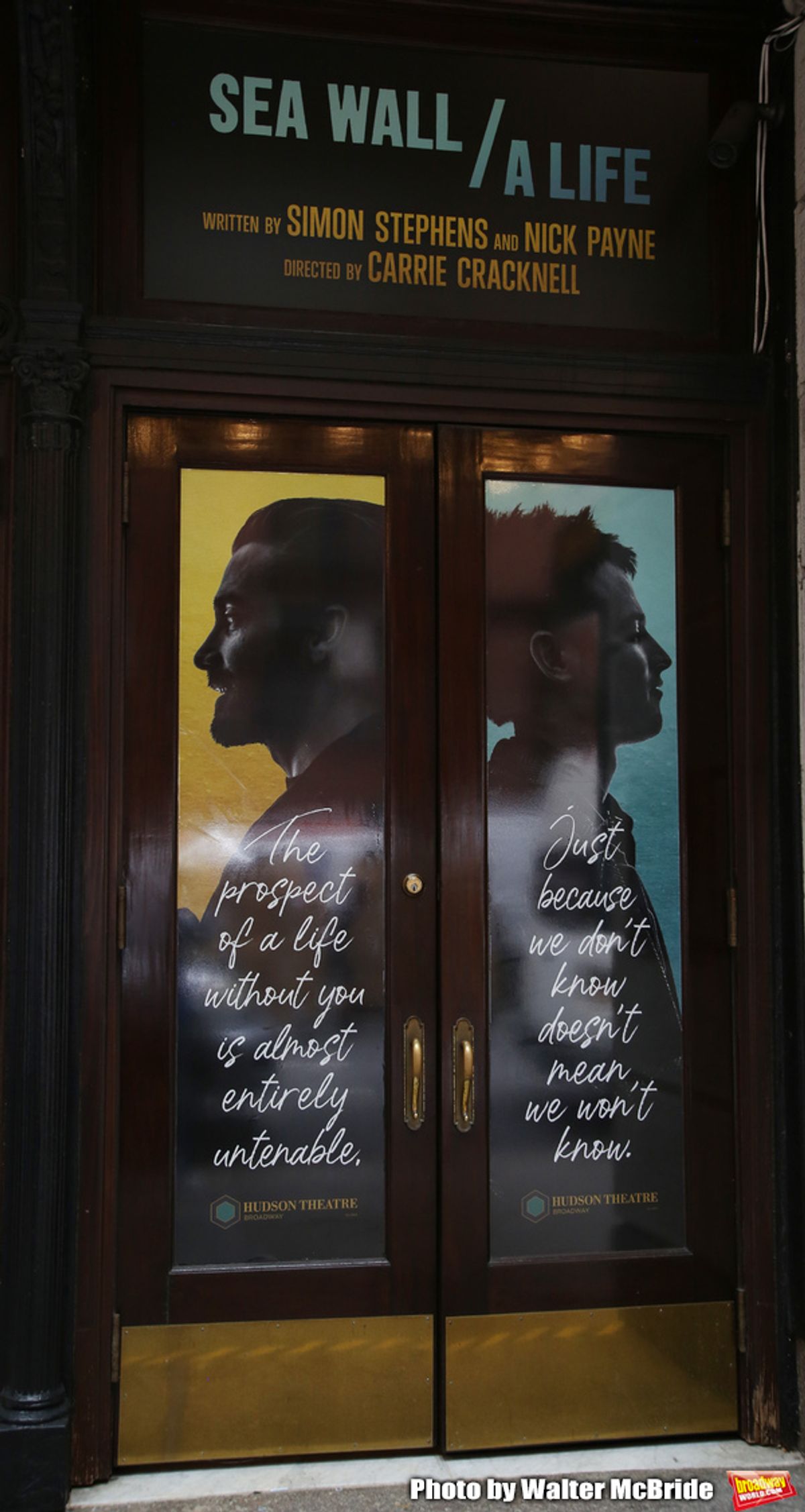 'Sea Wall / A Life' starring Jake Gyllenhaal and Tom Sturridge at the Hudson Theatre at 