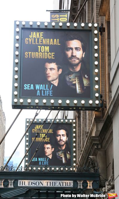 "Sea Wall / A Life" starring Jake Gyllenhaal and Tom Sturridge at the Hudson Theatre Photo