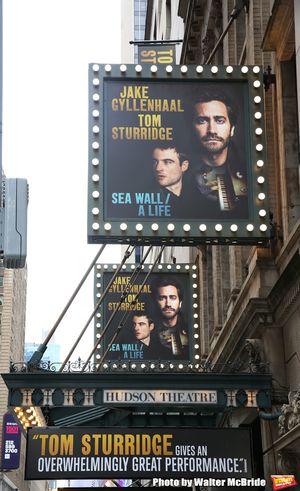 "Sea Wall / A Life" starring Jake Gyllenhaal and Tom Sturridge at the Hudson Theatre @ BroadwayWorld "Sea Wall / A Life" starring Jake Gyllenhaal and Tom Sturridge at the Hudson Theatre Photo