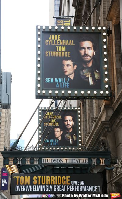 "Sea Wall / A Life" starring Jake Gyllenhaal and Tom Sturridge at the Hudson Theatre Photo