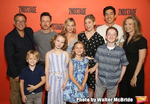 Back row: Michael Greif, Brad Heberlee, Samantha Mathis, Susannah Flood, Kim Fischer, Photo