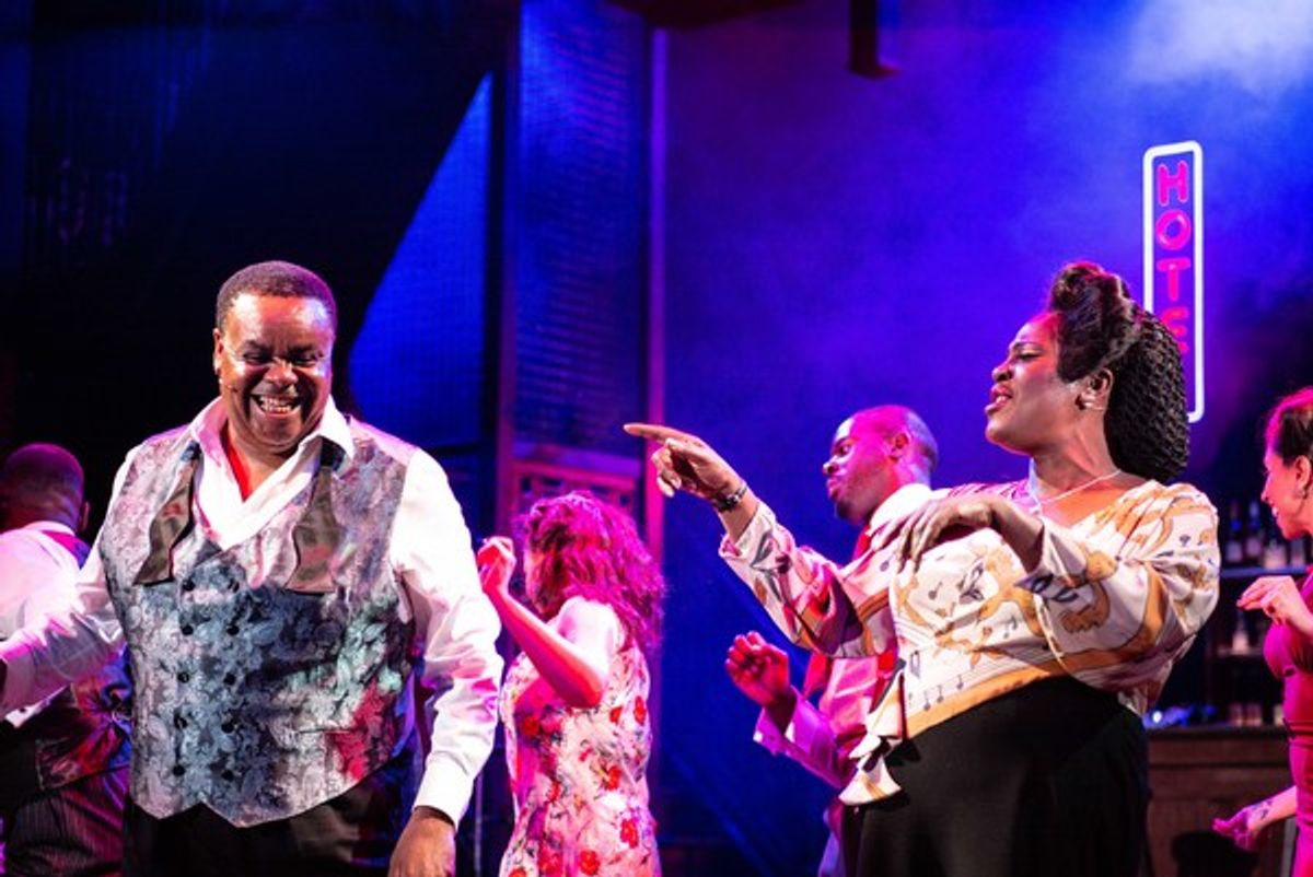 Clive Rowe, Sharon D. Clarke at 