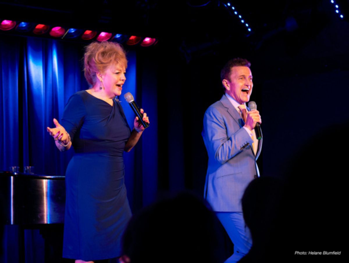 KT Sullivan and Jeff Harnar at 