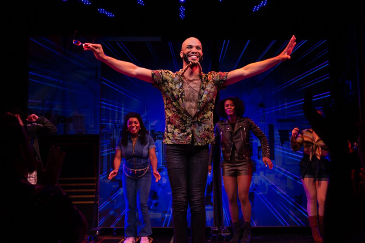 Jared Joseph and the cast of Broadway Bounty Hunter at 