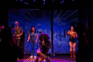 Christina Sajous and the cast of Broadway Bounty Hunter @ BroadwayWorld Christina Sajous and the cast of Broadway Bounty Hunter Photo