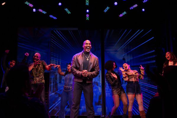 Alan H. Green and the cast of Broadway Bounty Hunter Photo