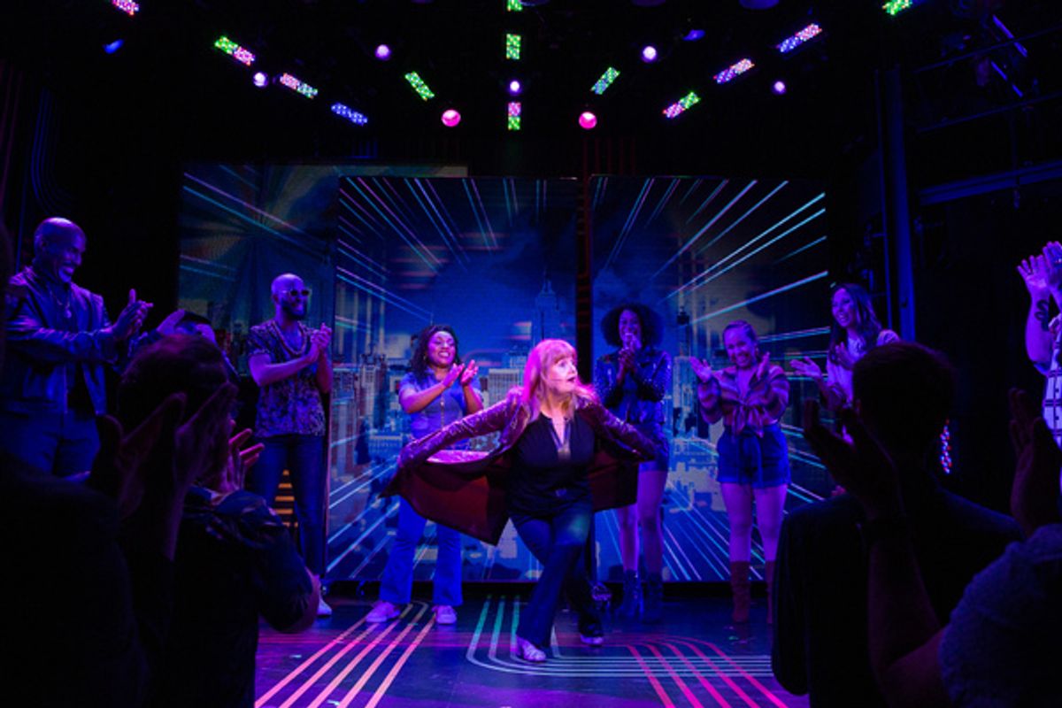 Annie Golden and the cast of Broadway Bounty Hunter at 