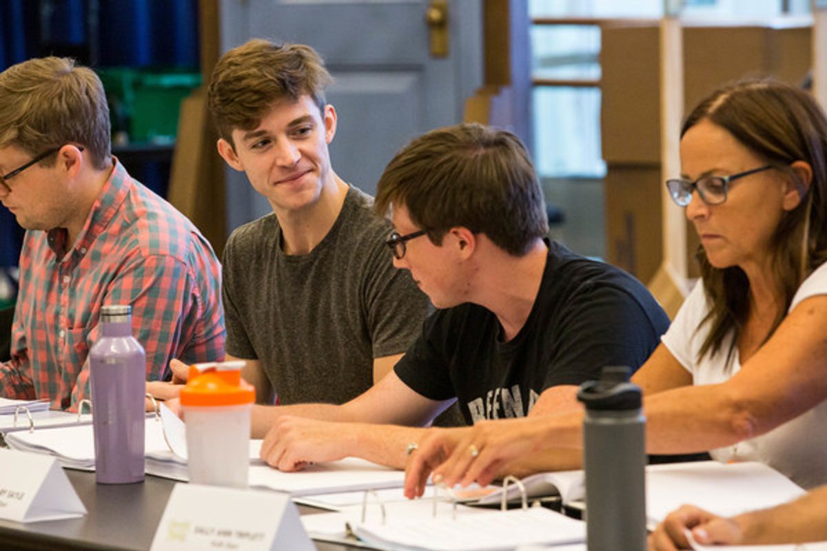 Stephen Ashfield, Jake Boyd, Zachary Sayle, and Sally Ann Triplett  at 