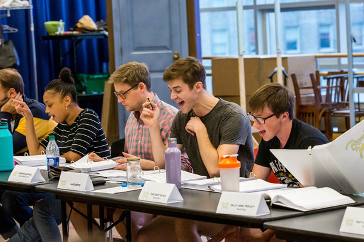 Jasmine Rogers, Stephen Ashfield, Jake Boyd, and Zachary Sayle  at 