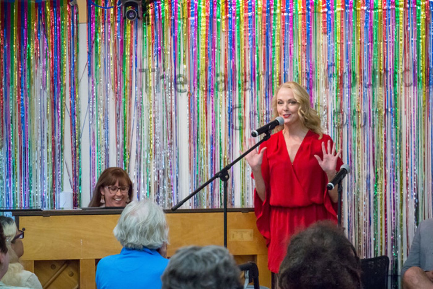 Photo Flash: Sing For Your Seniors Hosts Cast Members of THE PROM  Image