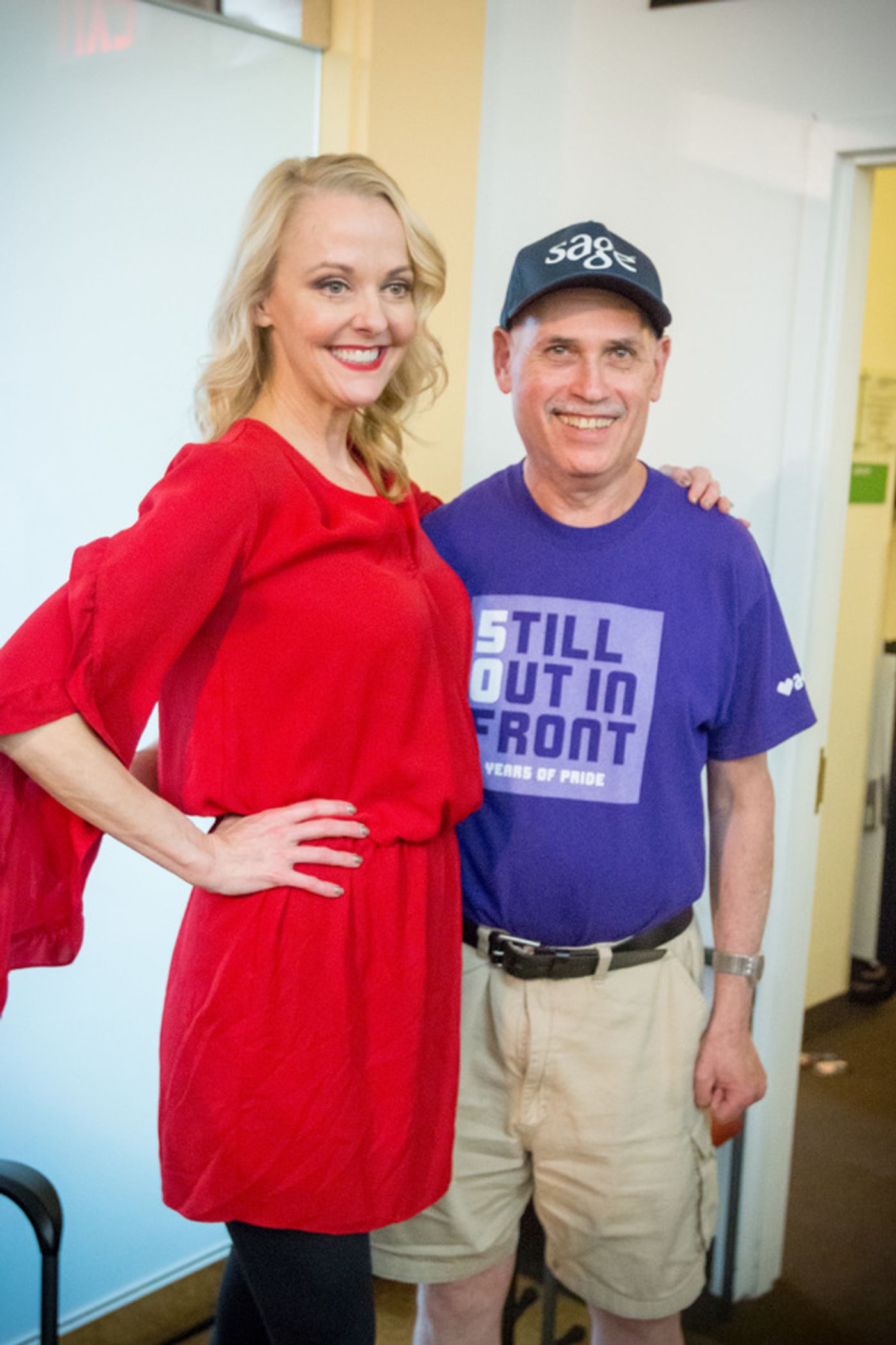 Photo Flash: Sing For Your Seniors Hosts Cast Members of THE PROM  Image