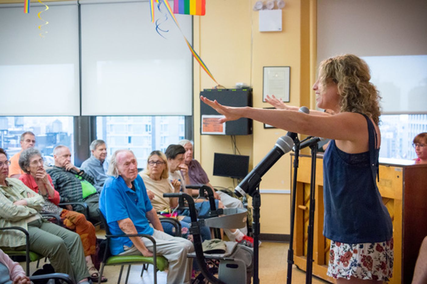 Photo Flash: Sing For Your Seniors Hosts Cast Members of THE PROM  Image