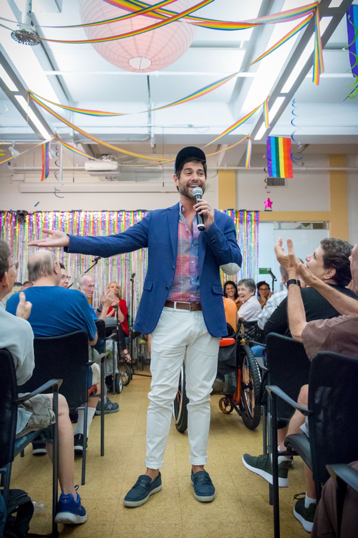 Photo Flash: Sing For Your Seniors Hosts Cast Members of THE PROM  Image