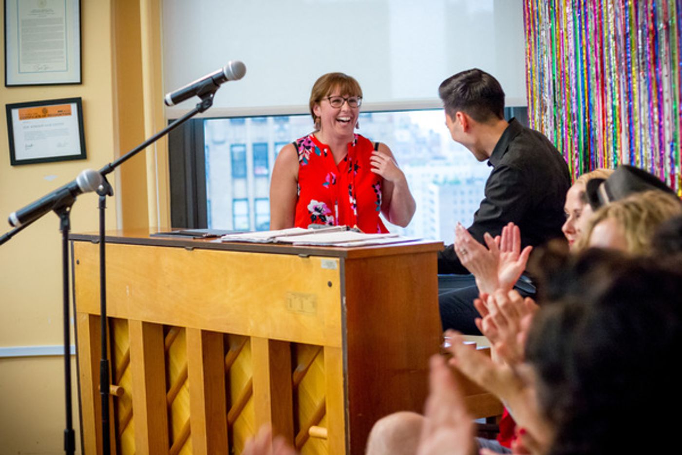 Photo Flash: Sing For Your Seniors Hosts Cast Members of THE PROM  Image