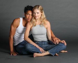 Aaron Clifton Moten and Louisa Jacobson  Photo