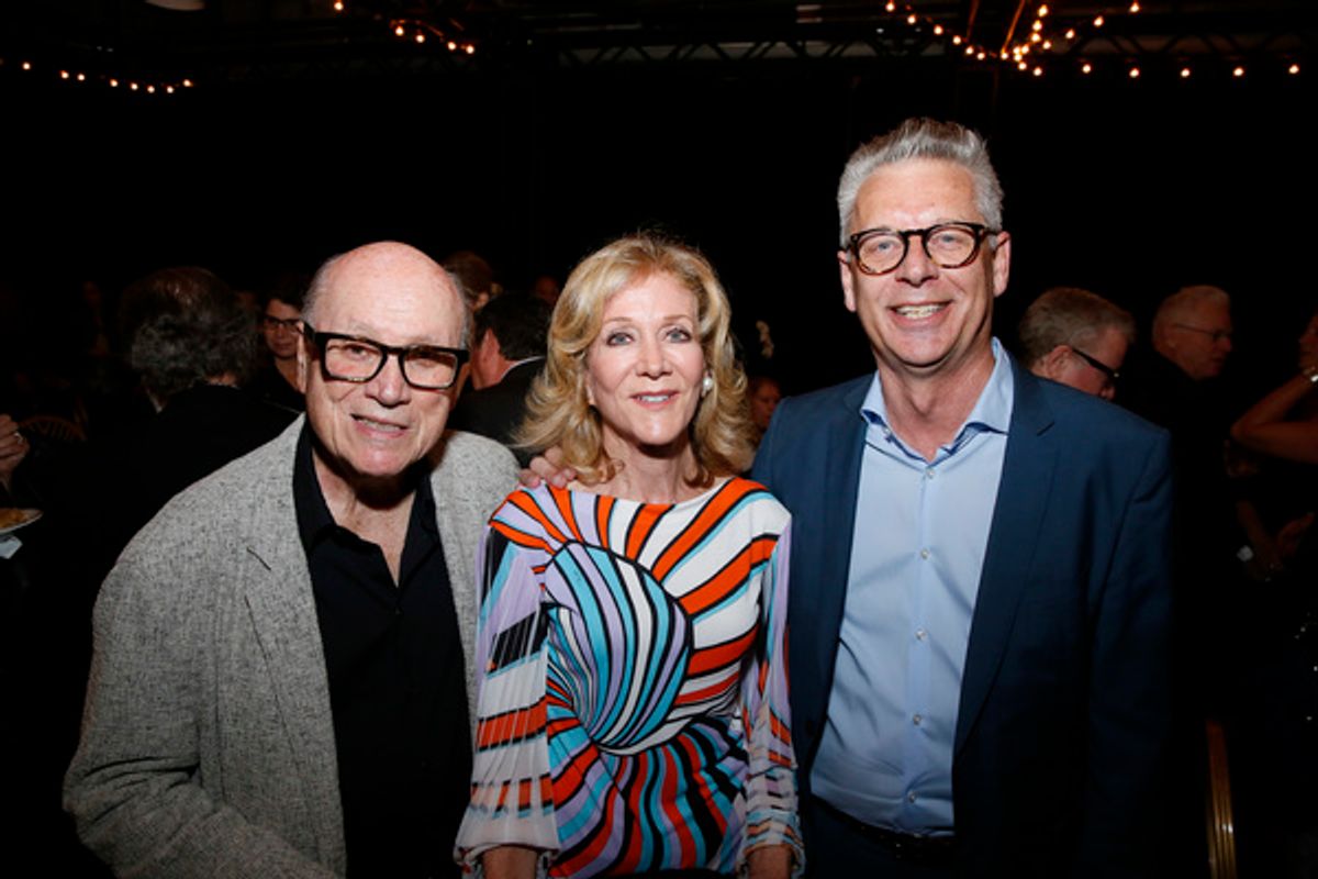 Center Theatre Group Board Member Emeritus Harold Applebaum, Betsy Applebaum and Center Theatre Group Artistic Director Michael Ritchie at 