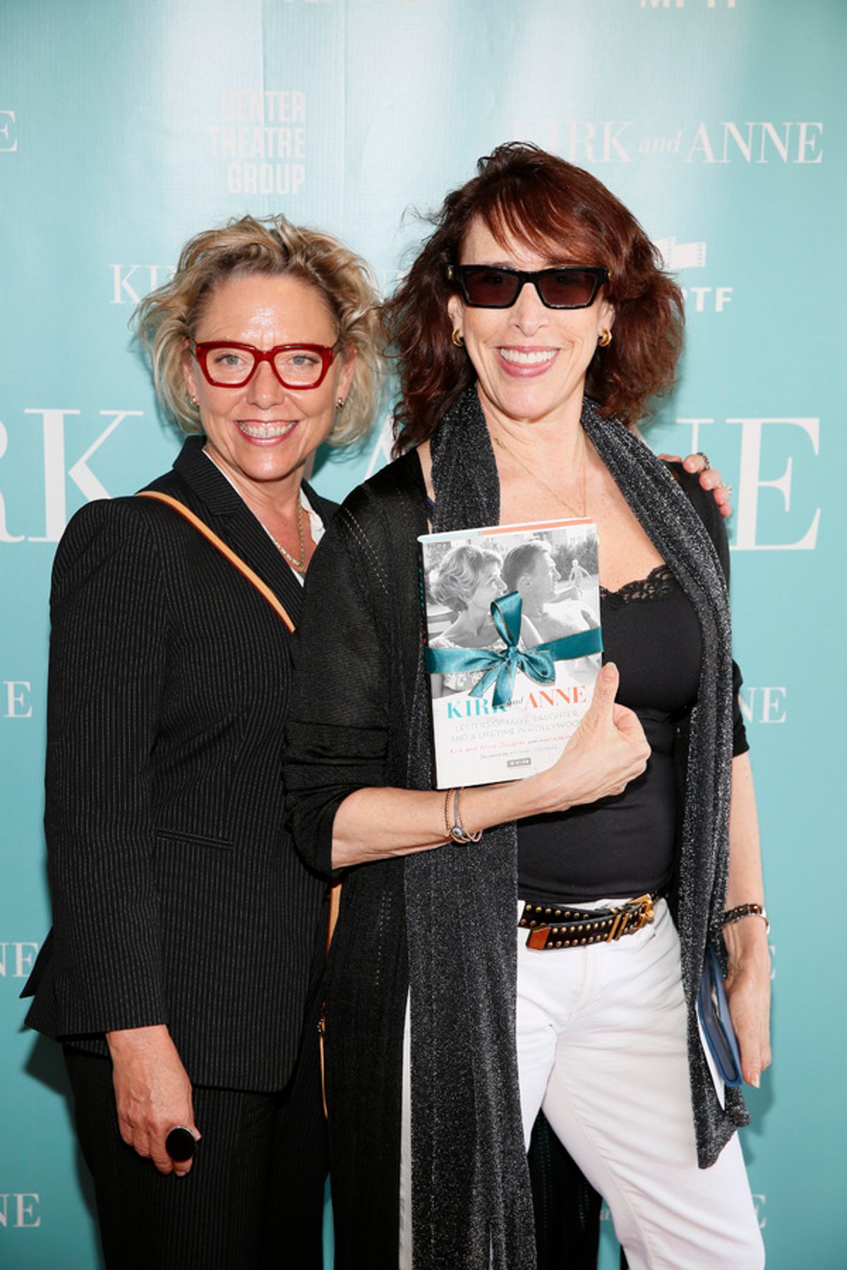 Center Theatre Group Director of Institutional Advancement Yvonne Bell and Annette Blum at 