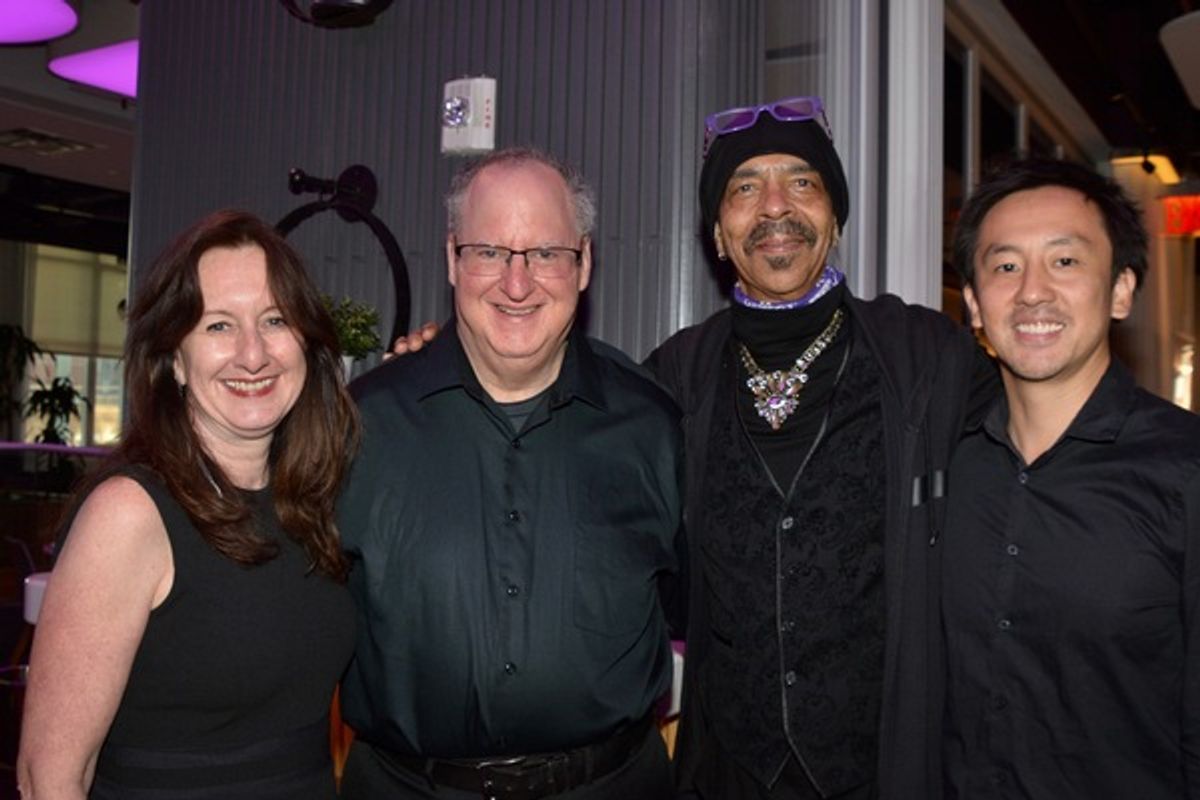 Mary Ann McSweeney (Bass), Eugene Gwozdz (Piano and Music Director), Steve Bargonetti (Guitar) and Are Sekiguchi (IDrums) at 