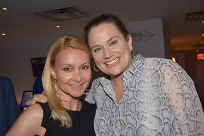 Ingrid Iskritsa Ognianova (Founder Art Without Borders) and Cady Huffman Photo