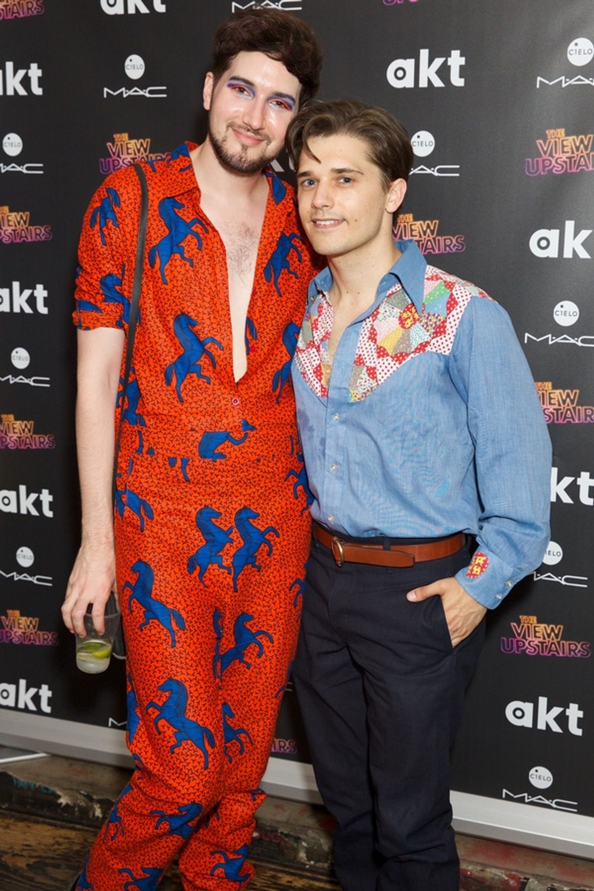 Max Vernon & Andy Mientus at 