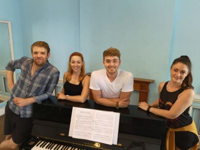 James Hume, Charlotte O'Rourke, Felix Mosse, Charlotte Anne Steen Photo