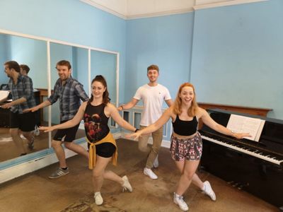 James Hume, Charlotte O'Rourke, Felix Mosse, Charlotte Anne Steen Photo