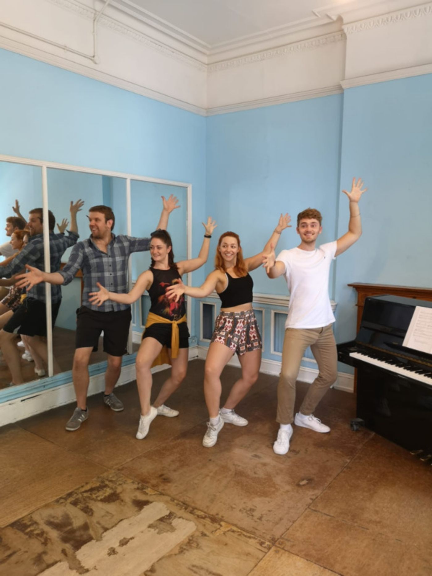 Photo Flash: New Rehearsal Photos From I WISH MY LIFE WERE LIKE A MUSICAL in Edinburgh  Image