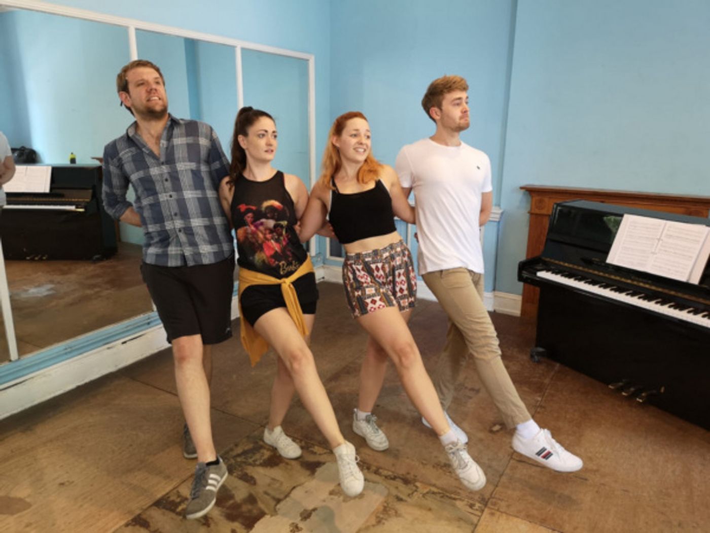 Photo Flash: New Rehearsal Photos From I WISH MY LIFE WERE LIKE A MUSICAL in Edinburgh  Image