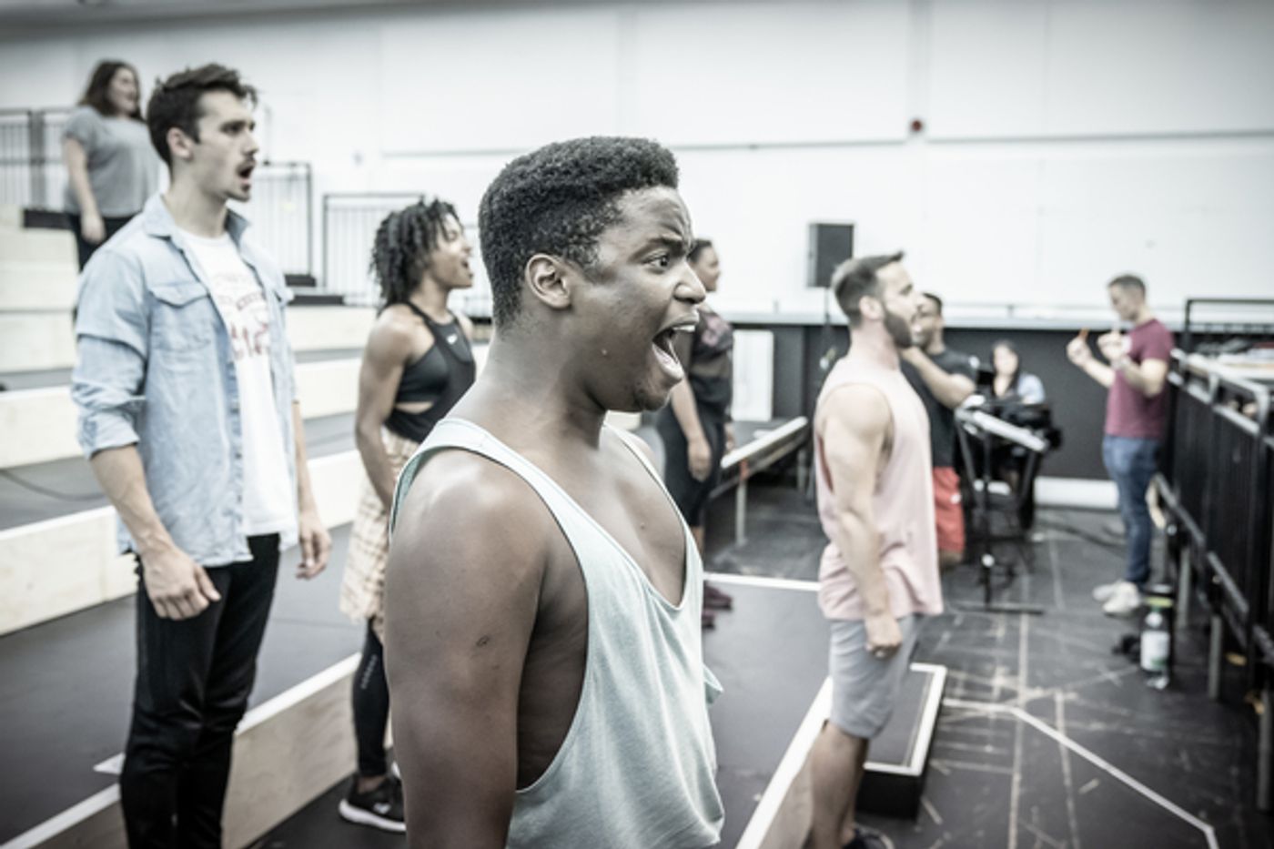 Photo Flash: Inside Rehearsal For EVITA at Regent's Park Open Air Theatre  Image
