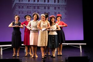 The Women''s Committee! Krista Eyler, Kay Noonan, Stasha Case, Erica Baruth, Jennifer Cannady, JC Dresslaer, Whitney Armstrong (in back) @ BroadwayWorld The Women''s Committee! Krista Eyler, Kay Noonan, Stasha Case, Erica Baruth, Jennifer Photo