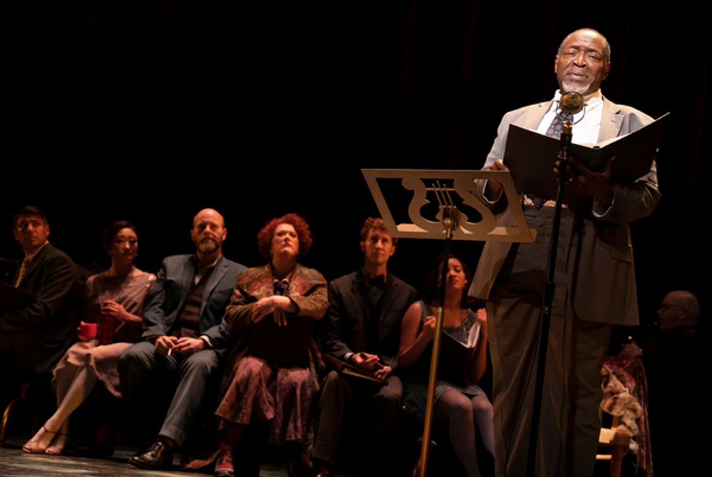 Photo Flash: First Look at Raul Esparza, Brandon Uranowitz & More in Encores! ROAD SHOW  Image