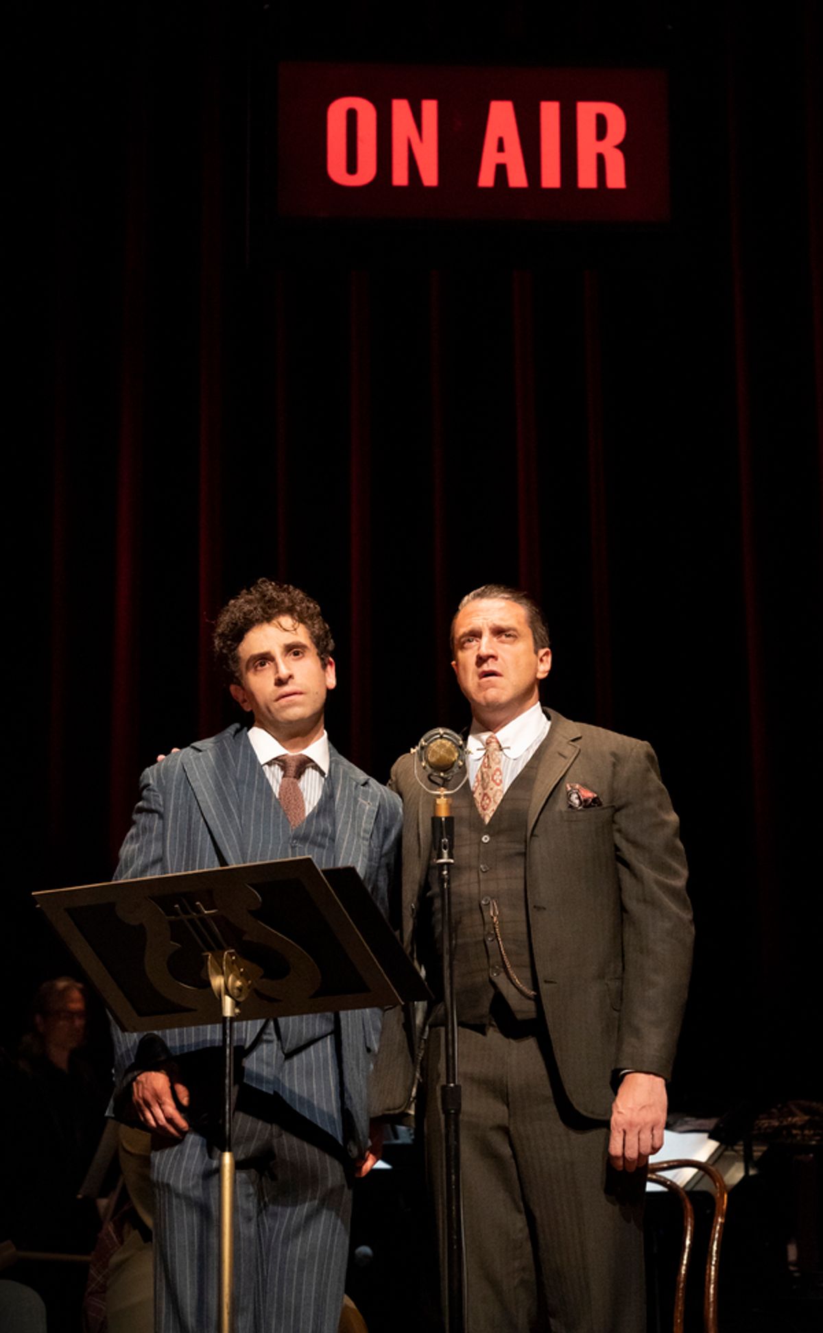 Brandon Uranowitz and Raul Esparza at 