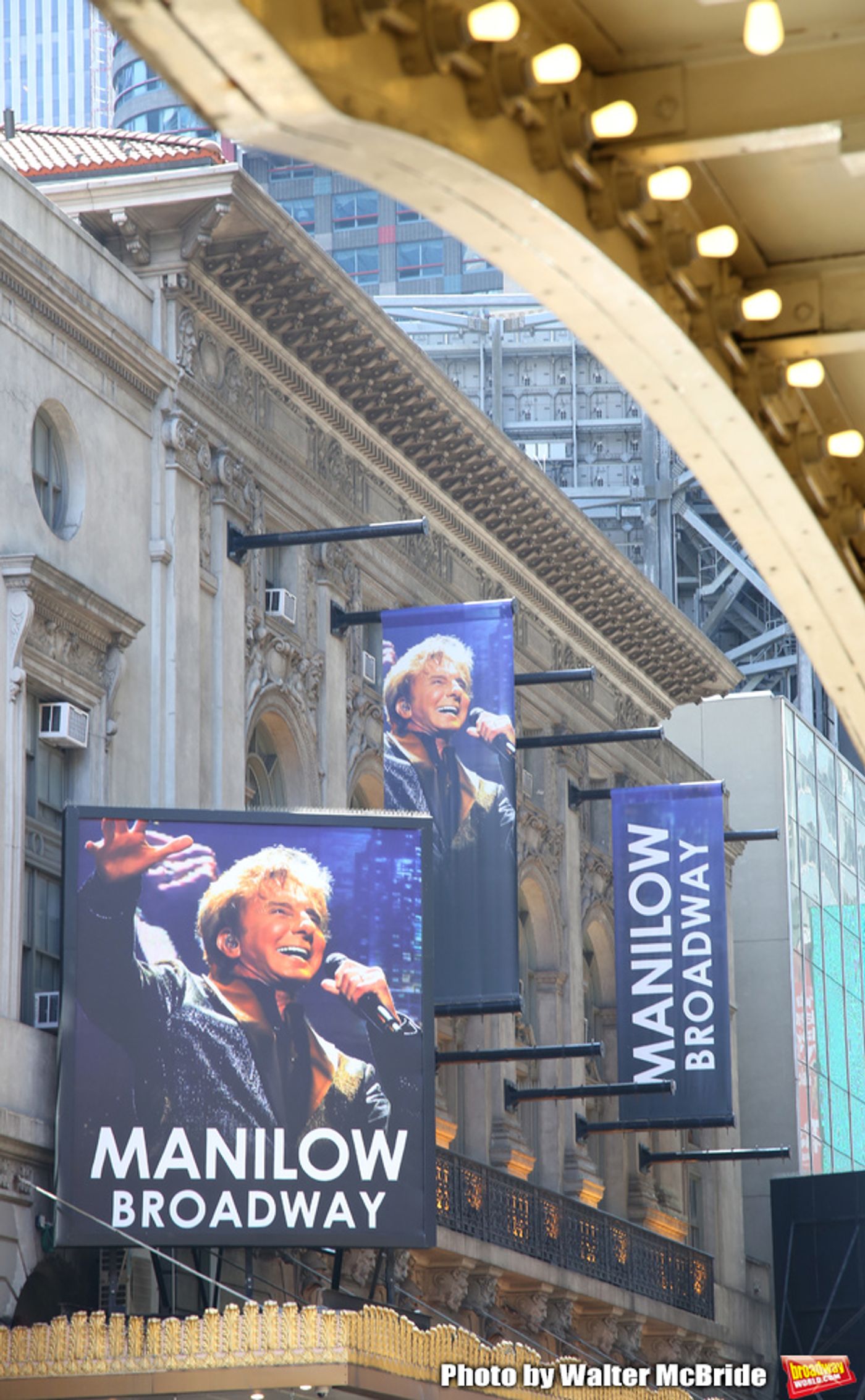 Up On The Marquee: MANILOW BROADWAY  Image