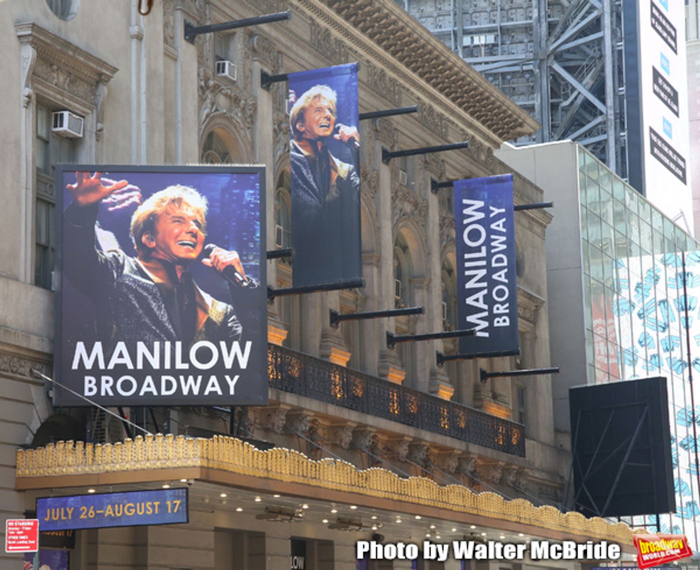 Up On The Marquee: MANILOW BROADWAY  Image