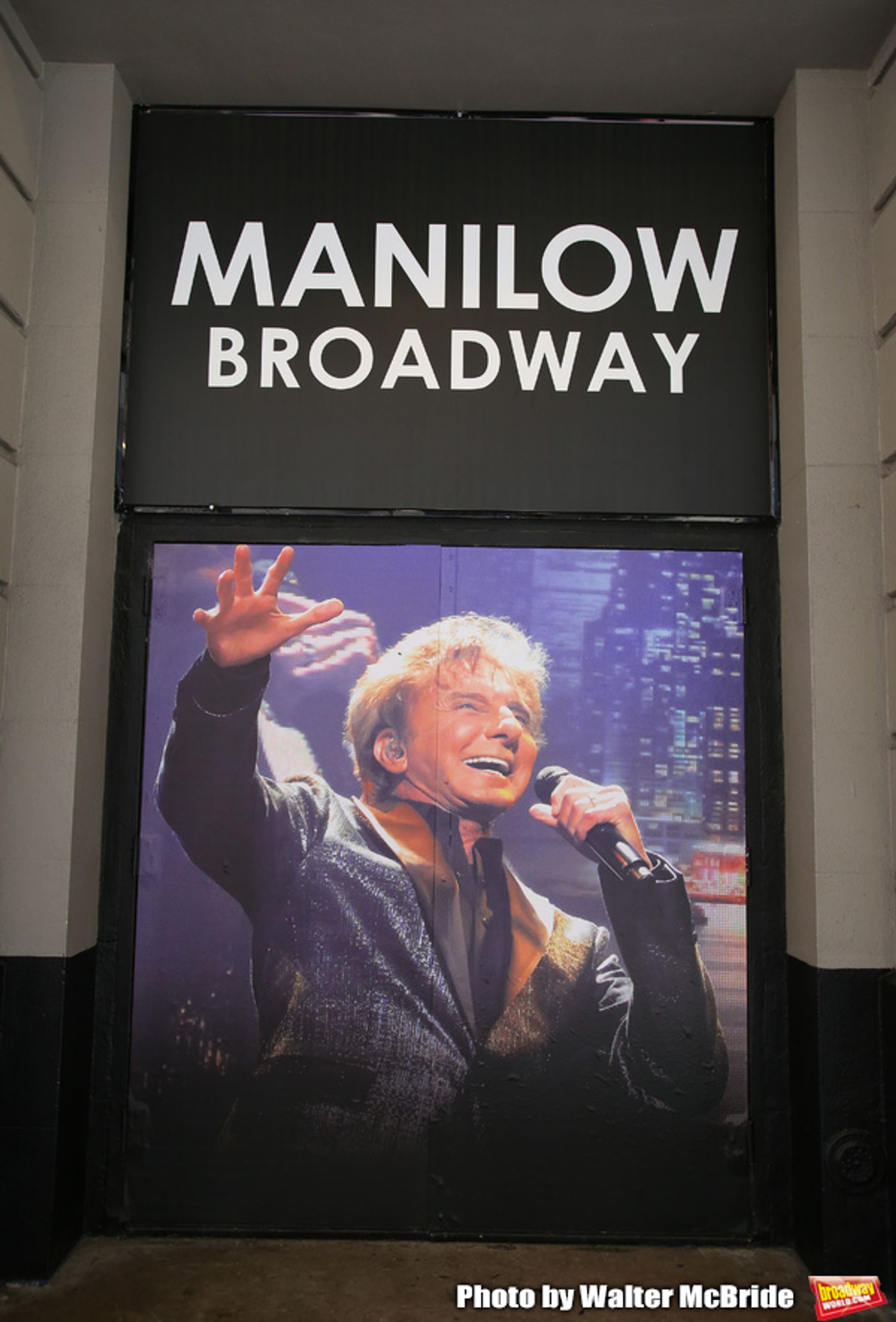 Up On The Marquee: MANILOW BROADWAY  Image