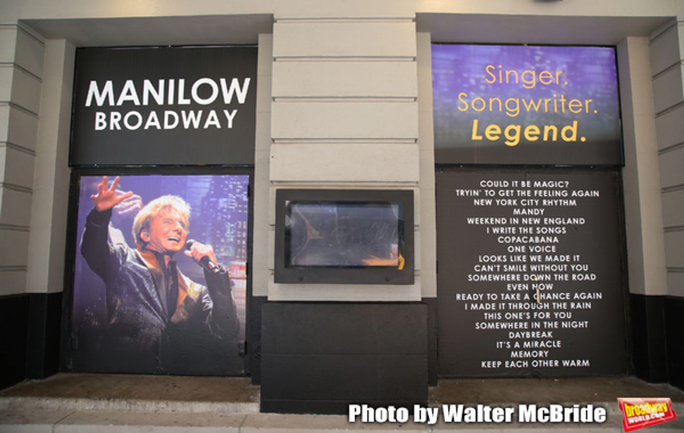 Up On The Marquee: MANILOW BROADWAY  Image