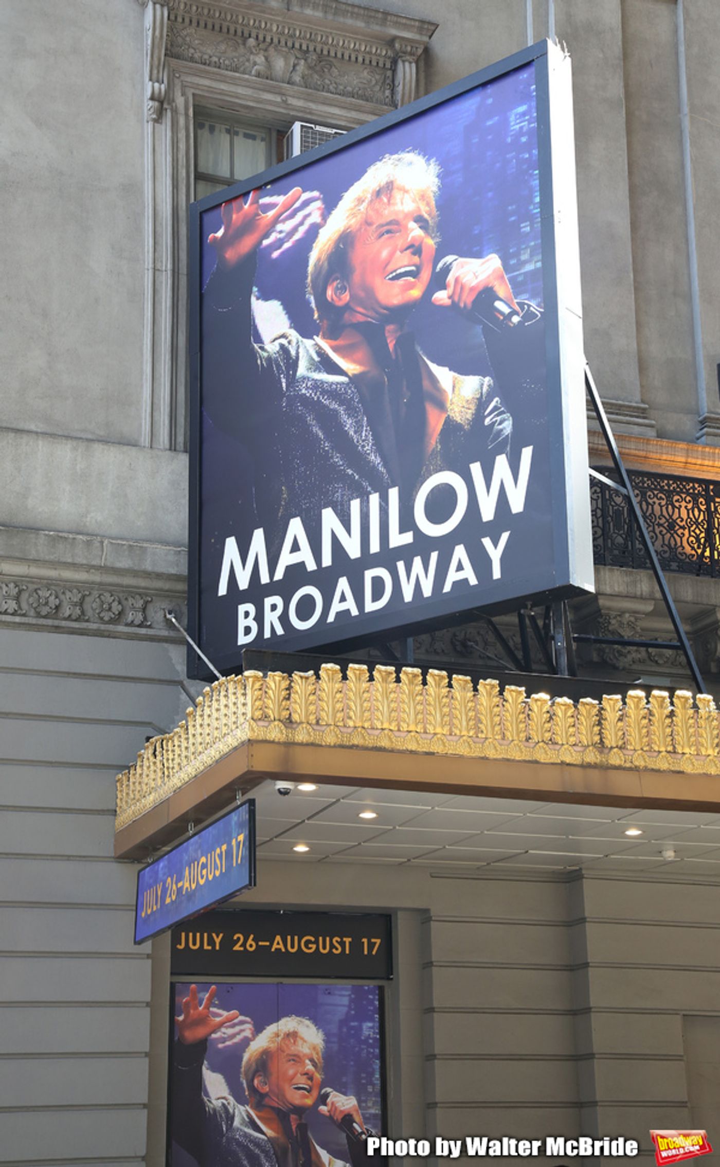 Up On The Marquee: MANILOW BROADWAY  Image