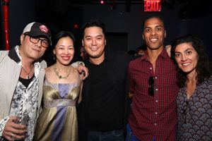 Shing Ka, Lia Chang, Patrick Chen, Taimak and a guest @ BroadwayWorld Shing Ka, Lia Chang, Patrick Chen, Taimak and a guest Photo